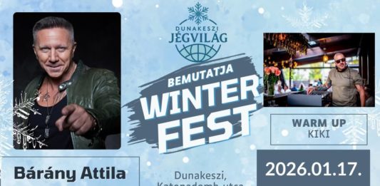 Minden hétvégén WinterFest a Dunakeszi Jégvilágban