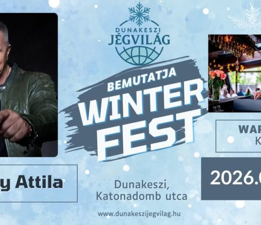 Minden hétvégén WinterFest a Dunakeszi Jégvilágban