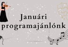 Januári programajánlónk