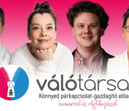 A házasság hete alkalmából Dunakeszire érkezik a népszerű Házastársas előadás Parti Nórával és Ötvös Andrással