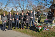 A kommunizmus áldozatainak emléknapja alkalmából Wittner Mária sírjánál koszorúztak