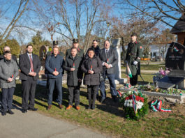 A kommunizmus áldozatainak emléknapja alkalmából Wittner Mária sírjánál koszorúztak