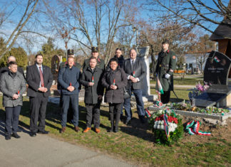 A kommunizmus áldozatainak emléknapja alkalmából Wittner Mária sírjánál koszorúztak