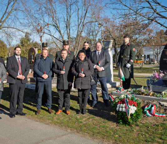 A kommunizmus áldozatainak emléknapja alkalmából Wittner Mária sírjánál koszorúztak