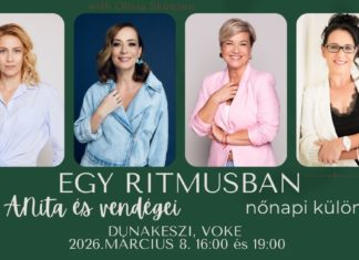 Ábel Anita sziporkázó podcastjának különkiadásával várják a hölgyeket nőnap alkalmából Dunakeszin