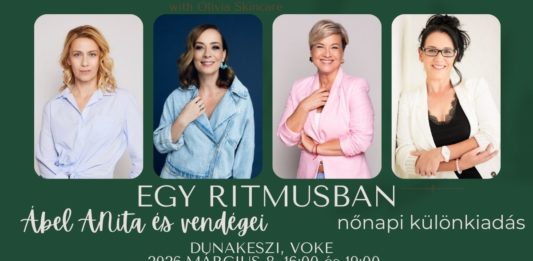 Ábel Anita sziporkázó podcastjának különkiadásával várják a hölgyeket nőnap alkalmából Dunakeszin