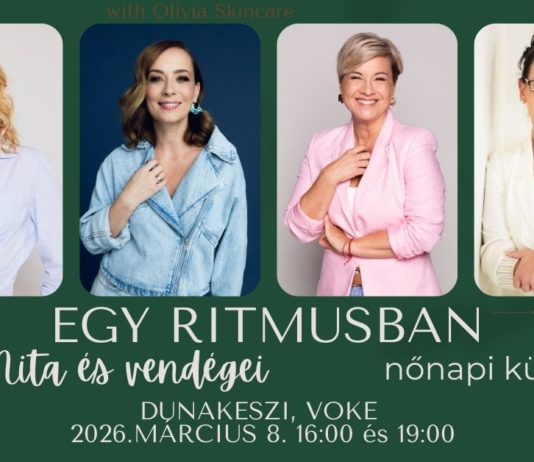 Ábel Anita sziporkázó podcastjának különkiadásával várják a hölgyeket nőnap alkalmából Dunakeszin