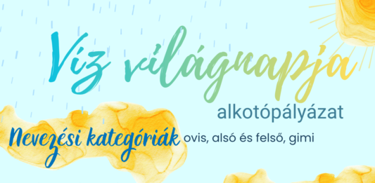 Újra víz világnapja pályázat