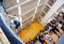 Nagyszerű hangulatban telt a hétvégi falmászó verseny