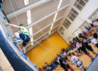 Nagyszerű hangulatban telt a hétvégi falmászó verseny