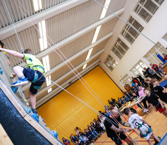 Nagyszerű hangulatban telt a hétvégi falmászó verseny