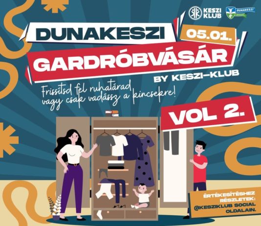 Gardróbvásár a majálison? Igen!