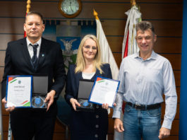 Elismeréseket adtak át a közbiztonságért végzett munkáért