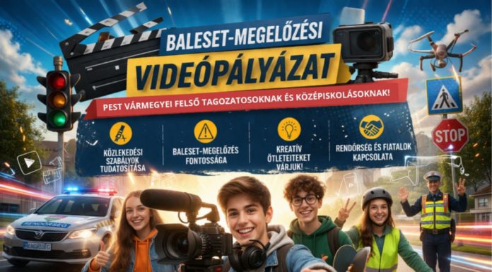 Készíts videót, ments életet – Közlekedésbiztonsági pályázat diákoknak