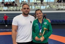 Országos bajnoki arannyal tért vissza fél év kihagyás után a VSD birkózója, Balázs Éda