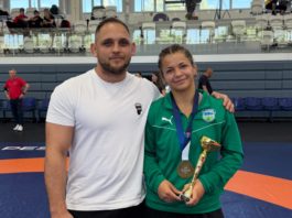Országos bajnoki arannyal tért vissza fél év kihagyás után a VSD birkózója, Balázs Éda