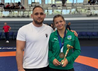 Országos bajnoki arannyal tért vissza fél év kihagyás után a VSD birkózója, Balázs Éda