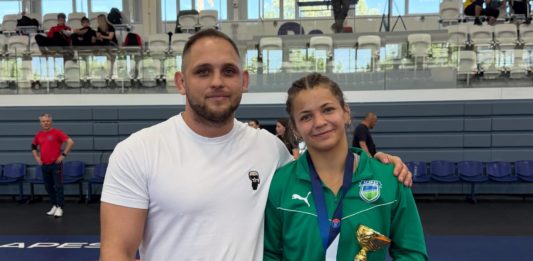 Országos bajnoki arannyal tért vissza fél év kihagyás után a VSD birkózója, Balázs Éda