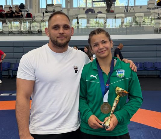 Országos bajnoki arannyal tért vissza fél év kihagyás után a VSD birkózója, Balázs Éda