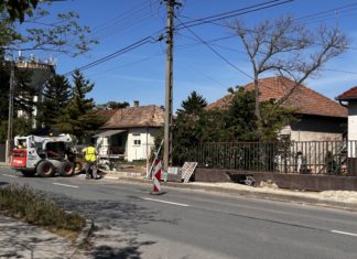 Napokon belül befejeződhet a Kossuth Lajos utcai járda felújítása Dunakeszin