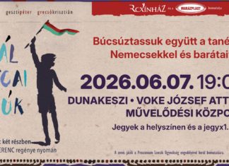 Búcsúztassuk együtt a tanévet a Pál utcai fiúkkal Dunakeszin