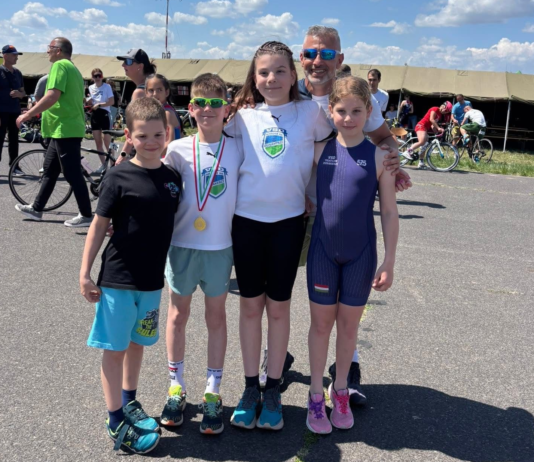 Aranyérem és kiváló helyezések a szolnoki VI. HONVÉD Duatlon Kupán