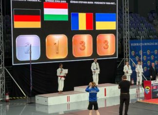 Európa Kupa-aranyat és ezüstöt nyert Gyenge Zóra Romániában
