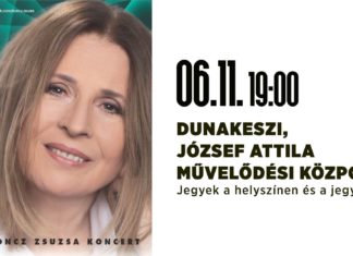 Ki ne ismerné Koncz Zsuzsa dalait? Júniusban Dunakeszin lép színpadra a legendás énekesnő