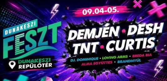 Itt vannak az idei Dunakeszi Feszt fellépői – Curtis, Desh, Demjén Ferenc és a TNT is érkezik