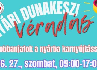 Kezdje a nyarat egy véradással!