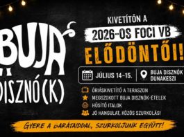 Óriáskivetítőn a világbajnoki elődöntők – Közös szurkolásra vár a Buja Disznó(k) Dunakeszin