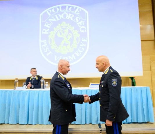 Új vezető a Pest Vármegyei Rendőr-főkapitányság élén
