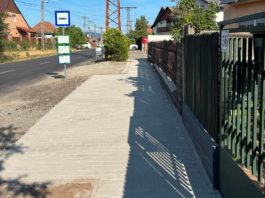 Újabb szakaszon újult meg a Rév úti járda Dunakeszin