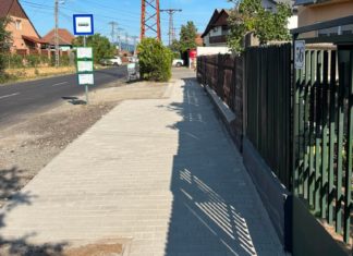 Újabb szakaszon újult meg a Rév úti járda Dunakeszin