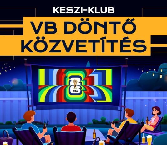 Óriáskivetítőn szurkolhatják végig a világbajnoki döntőt a Katonadombon