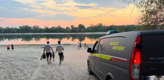 Tragédia a Dunán: a hirtelen mélyülő meder egy ember életét követelte
