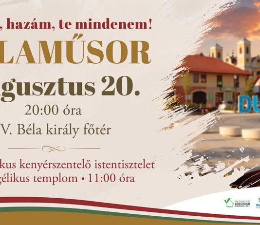 Zenei gálával ünnepli Dunakeszi az államalapítás napját