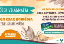 Ingyenes zenés kabaréval köszöntik a szépkorúakat Dunakeszin