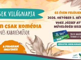 Ingyenes zenés kabaréval köszöntik a szépkorúakat Dunakeszin