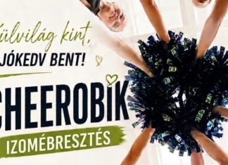Cheerobik felnőtteknek: mozgás, tánc és jókedv péntek esténként