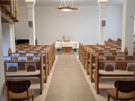 Megújult a dunakeszi református templom belső tere