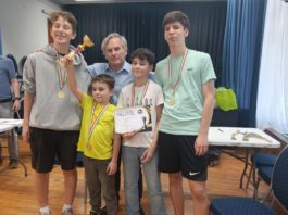 Ismét Pest megyei bajnok a dunakeszi U18-as sakkcsapat